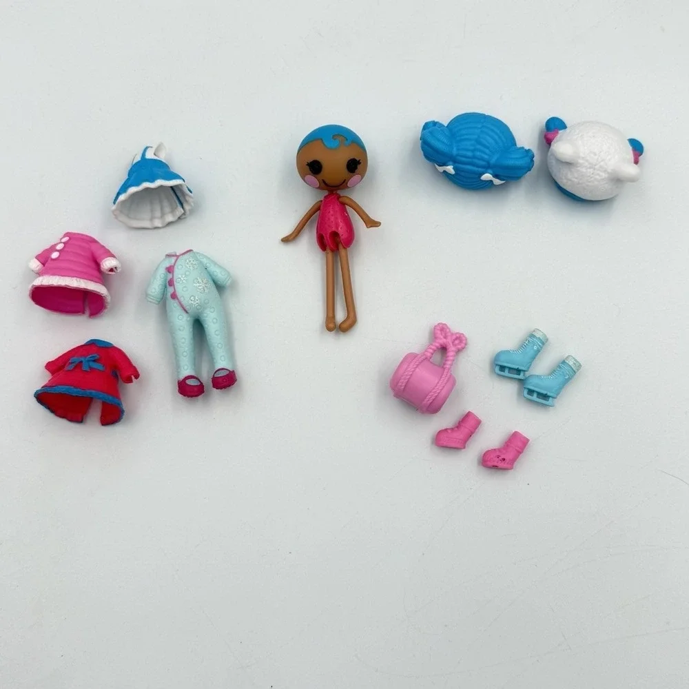 Mini Lalaloopsy MITTENS FLUFF N STUFF STYLE N SWAP Doll Retired RARE Complete‎
